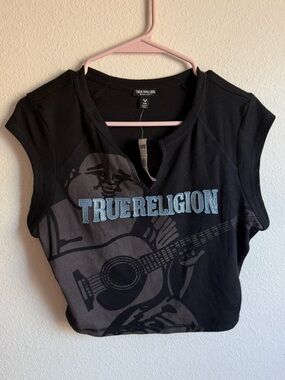 True Religion Crop T-Shirt